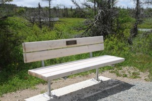 Memorial bench